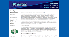 Desktop Screenshot of kitchensbendigo.com.au